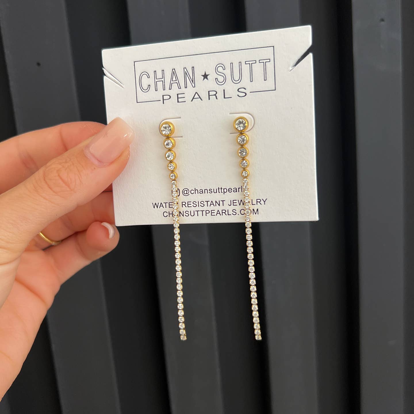Rhinestone Earring