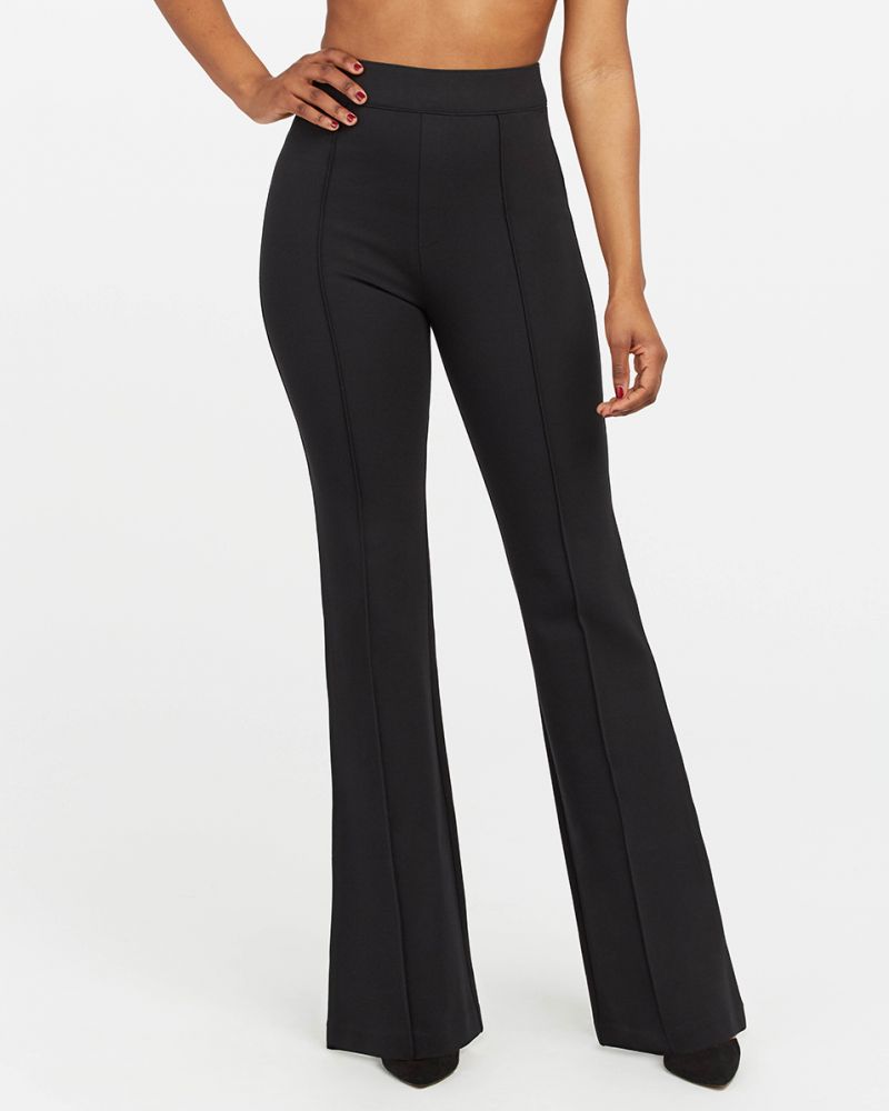 Ocean lastbil Happening Spanx Perfect High Rise Flare Pant in Black – The South Apparel