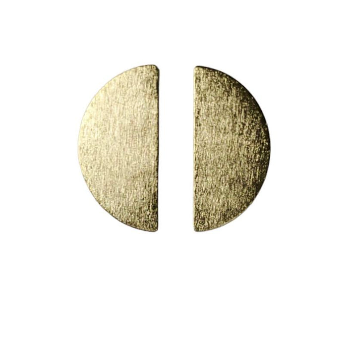 Sheila Fajl Caroline Studs in Brushed Gold