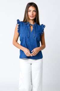 Pheba Denim Top