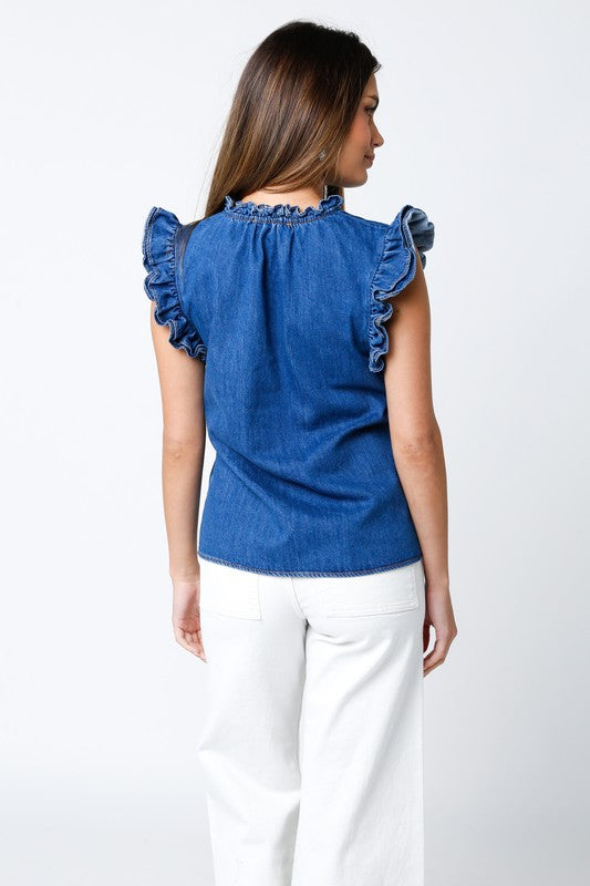 Pheba Denim Top