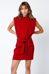 Brooks Dress in Red