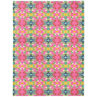 Laura Park Pink Paradise Fleece Blanket