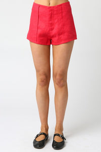 Red Cora Shorts