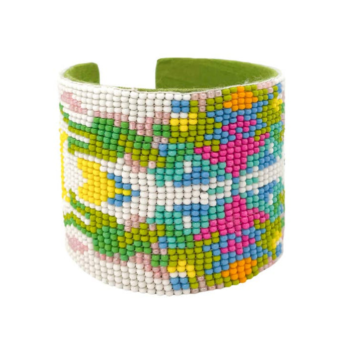 Laura Park Monet's Garden Beaded Cuff Bracelet