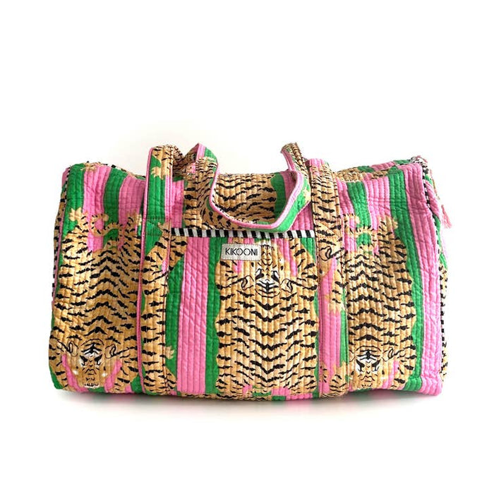 Tiger Poppy Candy Duffle Bag