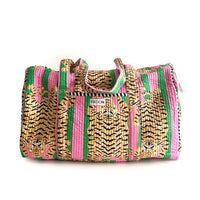 Tiger Poppy Candy Duffle Bag