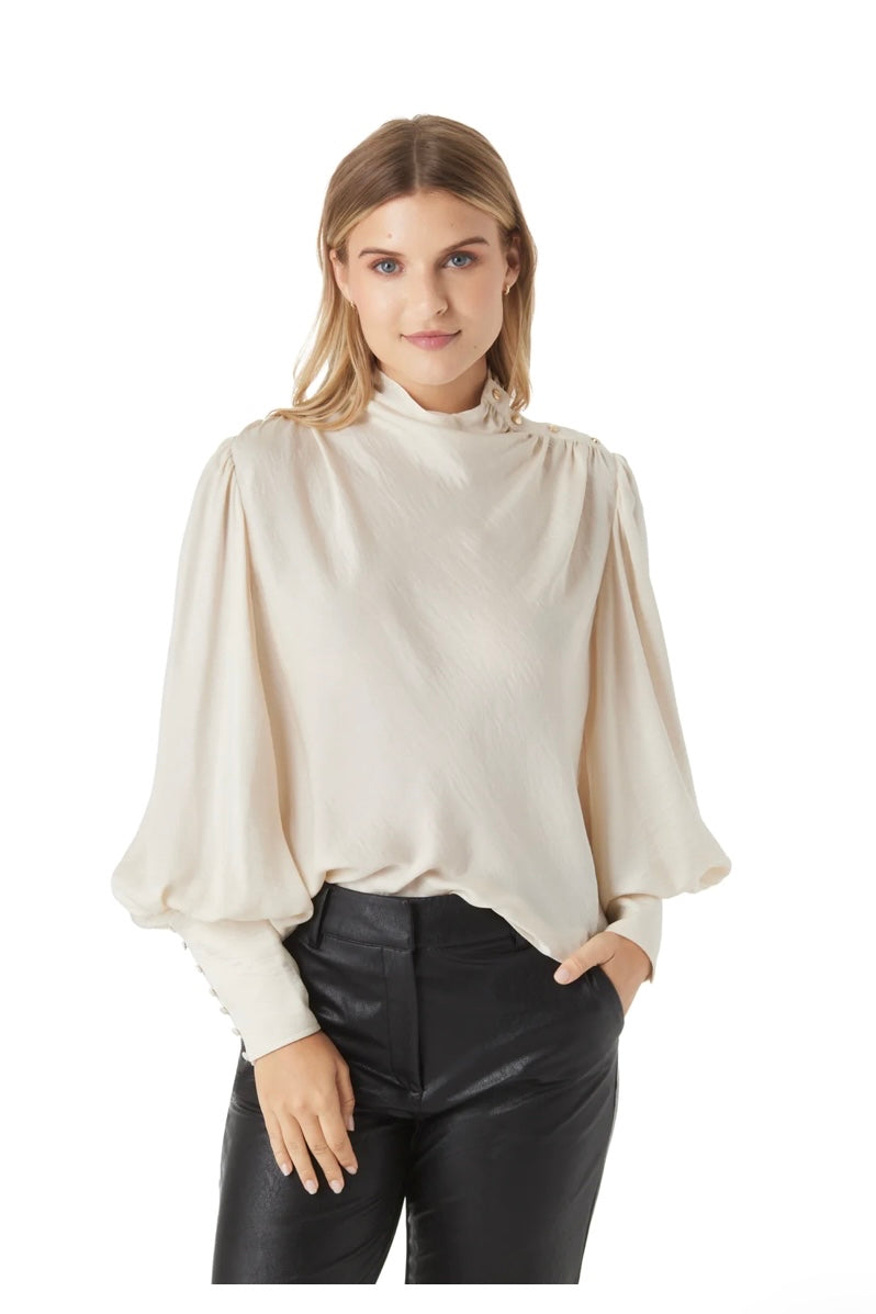 CROSBY Florence Blouse in Ivory