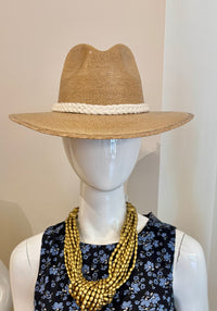 Tipsy Thread Natural Palm Hat