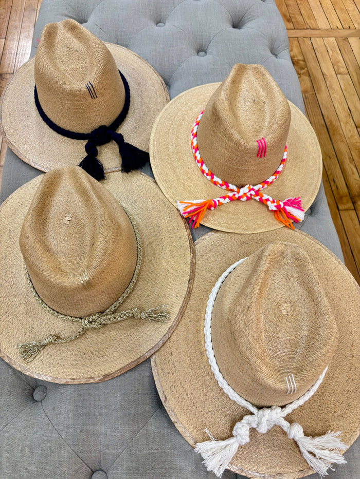 Tipsy Thread Natural Palm Hat