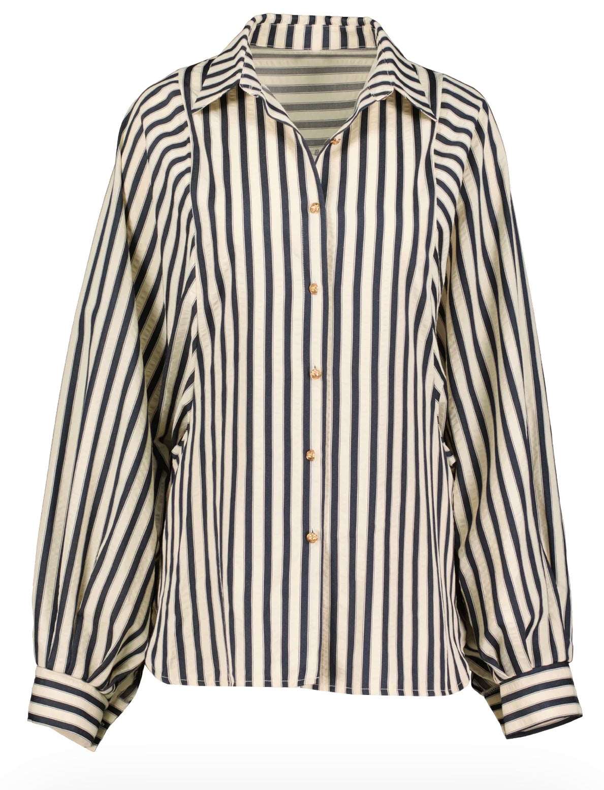 Aly Dolman Sleeve Striped Top