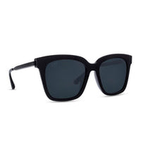 Bella Sunglasses in Black Grey Polarized