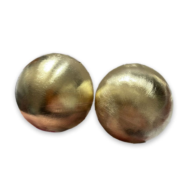 Sheila Fajl Soulful Studs in Matte Gold