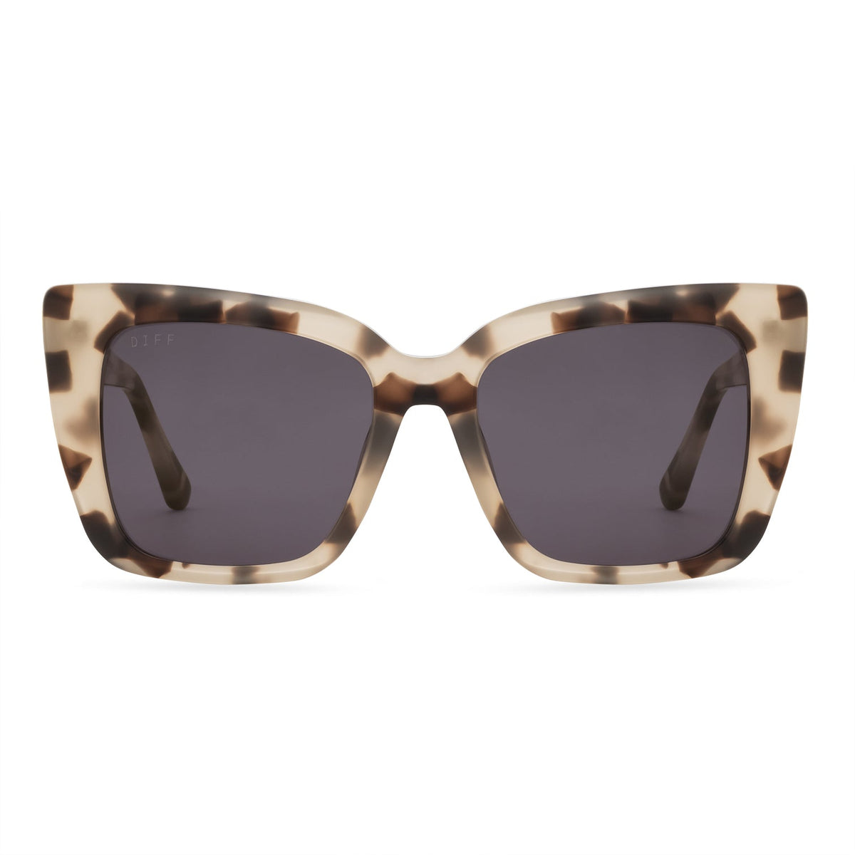 Lizzy Sunglasses in Cream Tortoise