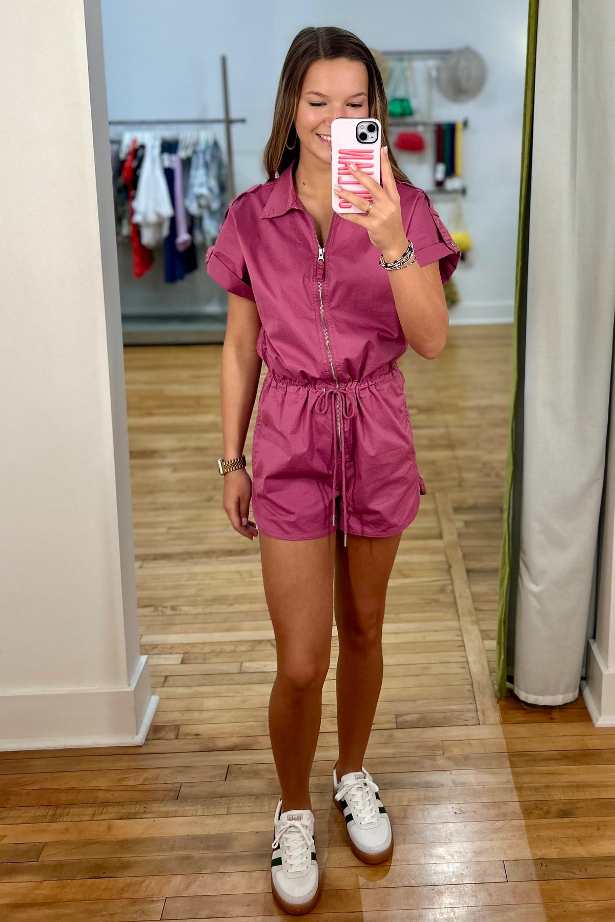 Pistola Meg Romper in Elderberry