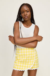 Sammy Skort in Lemon