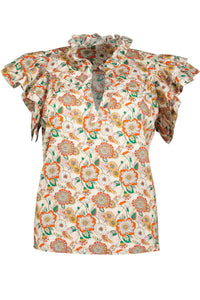Margarita Poplin Shirt in Aruba