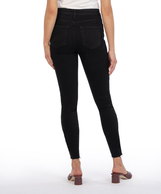 High Rise Connie Fab Ab Ankle Skinny