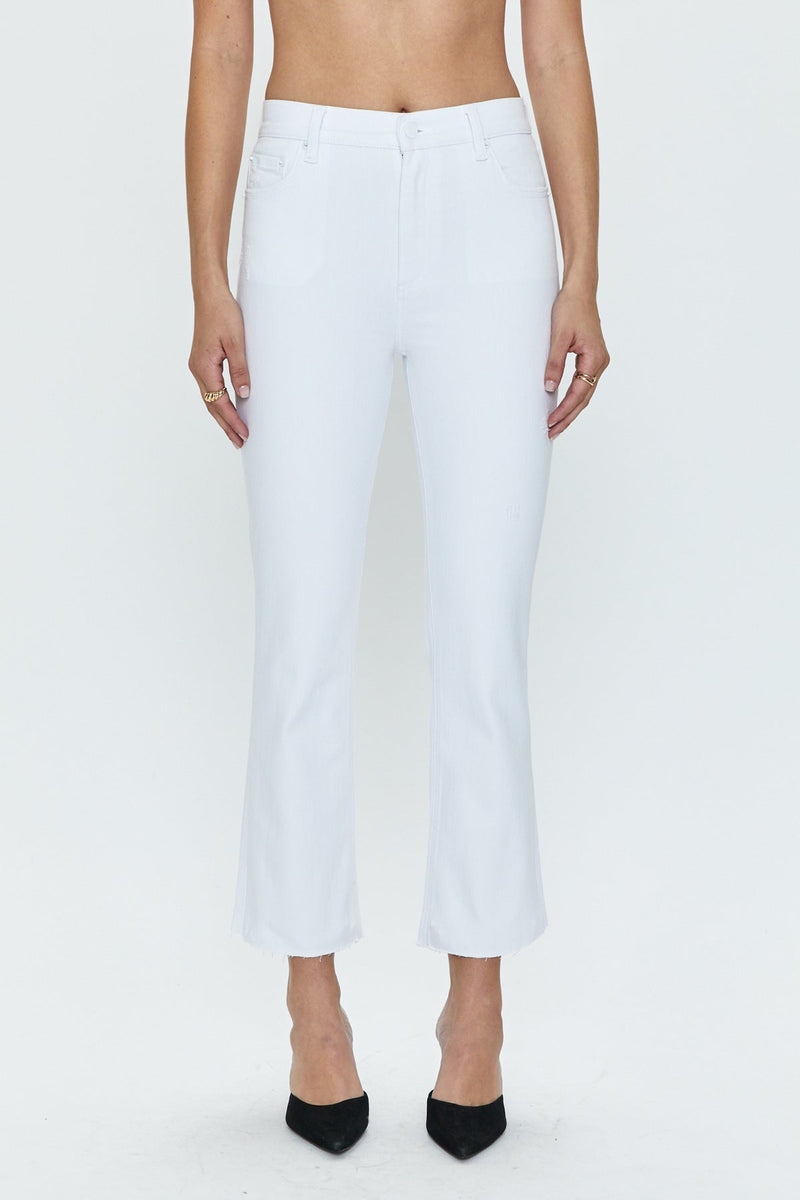 Pistola Lennon High Rise Crop Jeans in Cloud Vintage