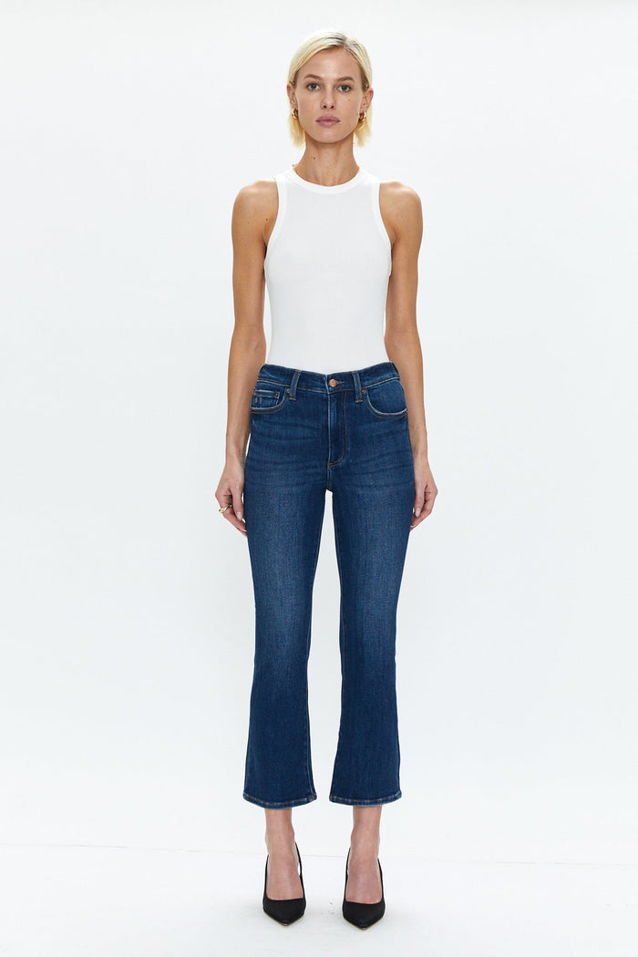 Pistola Lennon High Rise Crop Boot Cut Jeans in Rosslyn