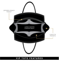 VIP Travel Tote in Timeless Quilted