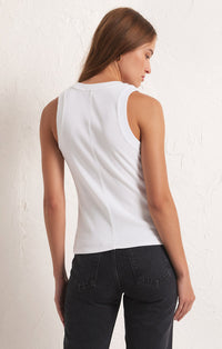 Z Supply Sirena Rib Tank in White