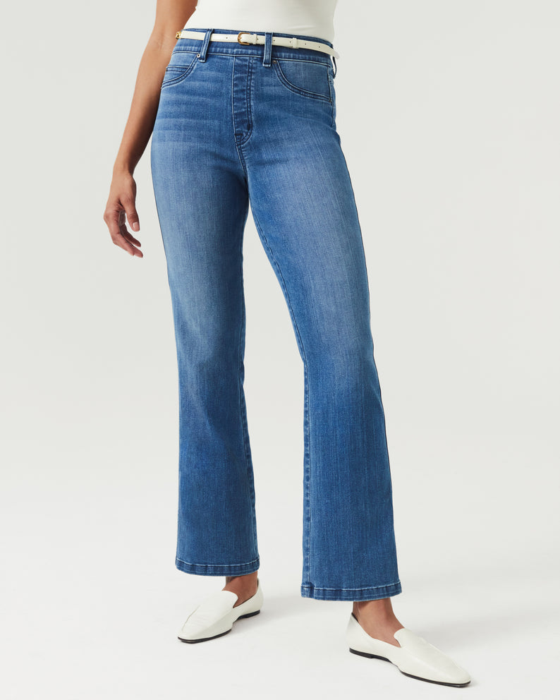 SPANX Kick Flare Jeans in Vintage Indigo