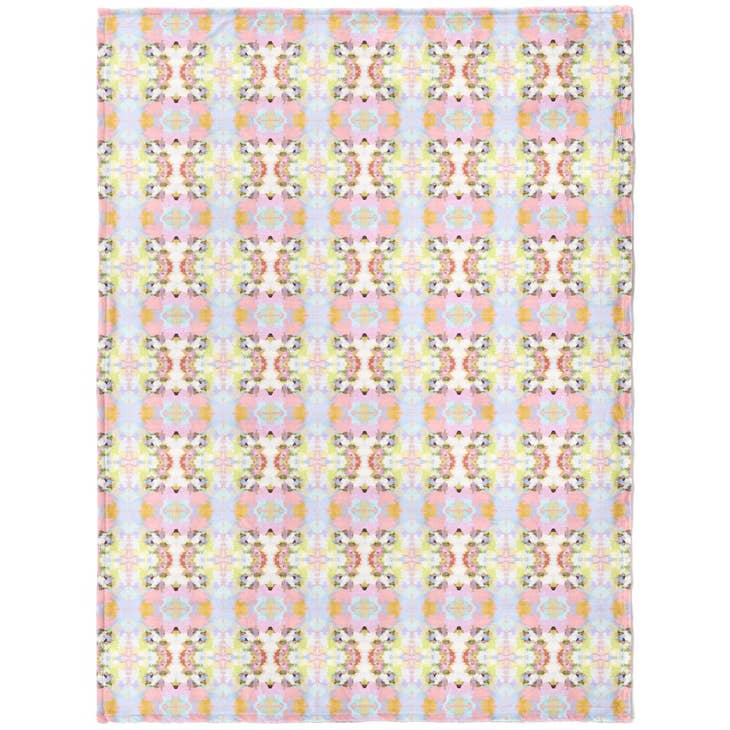 Laura Park Brooks Avenue Fleece Blanket