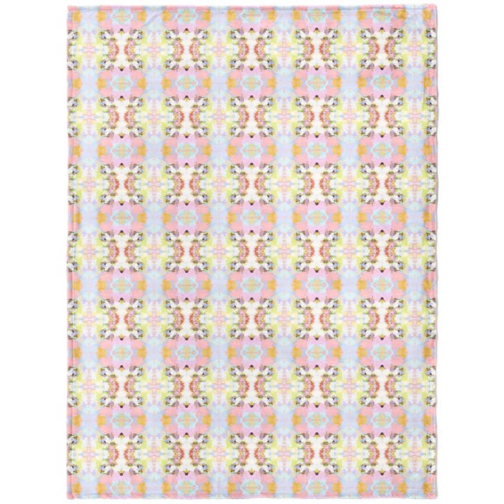 Laura Park Brooks Avenue Fleece Blanket