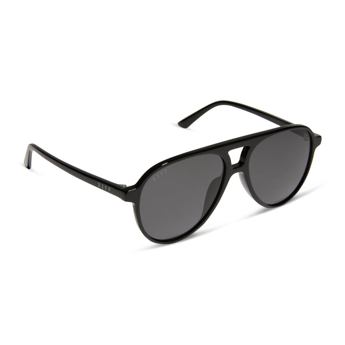 DIFF Tosca II in Black Grey Polarized