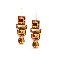 Deco Gem Drop Earrings