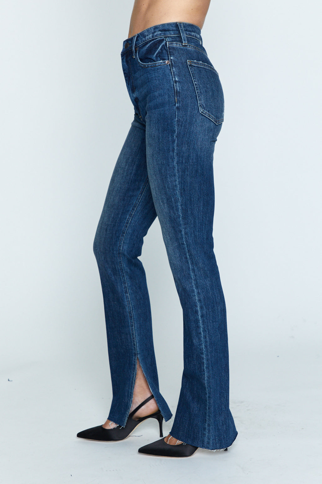 Pistola Colleen Super High Rise Slim Boot Cut in Lokal