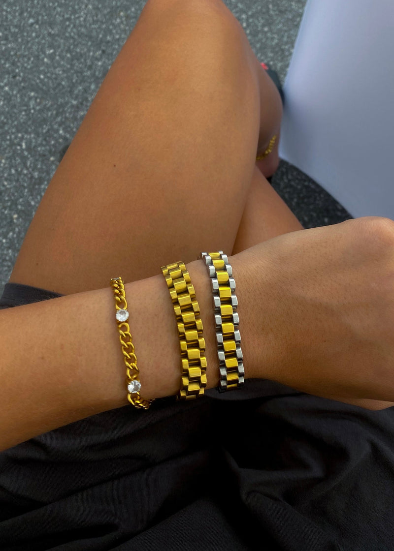 Thin Gold Watch Band