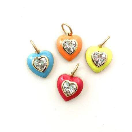 Karli Buxton CZ Heart Charm