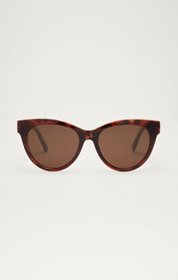 Bright Eyed Sunglasses in Honey Tortoise Brown