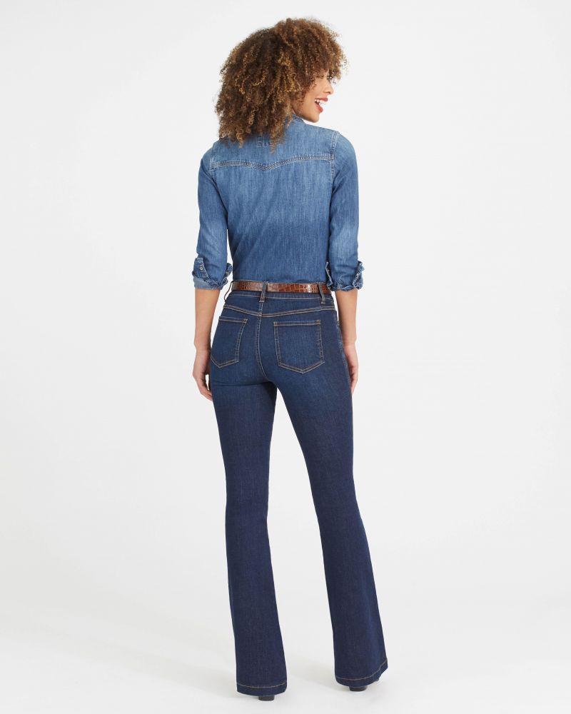 Spanx Flare Jeans in Midnight