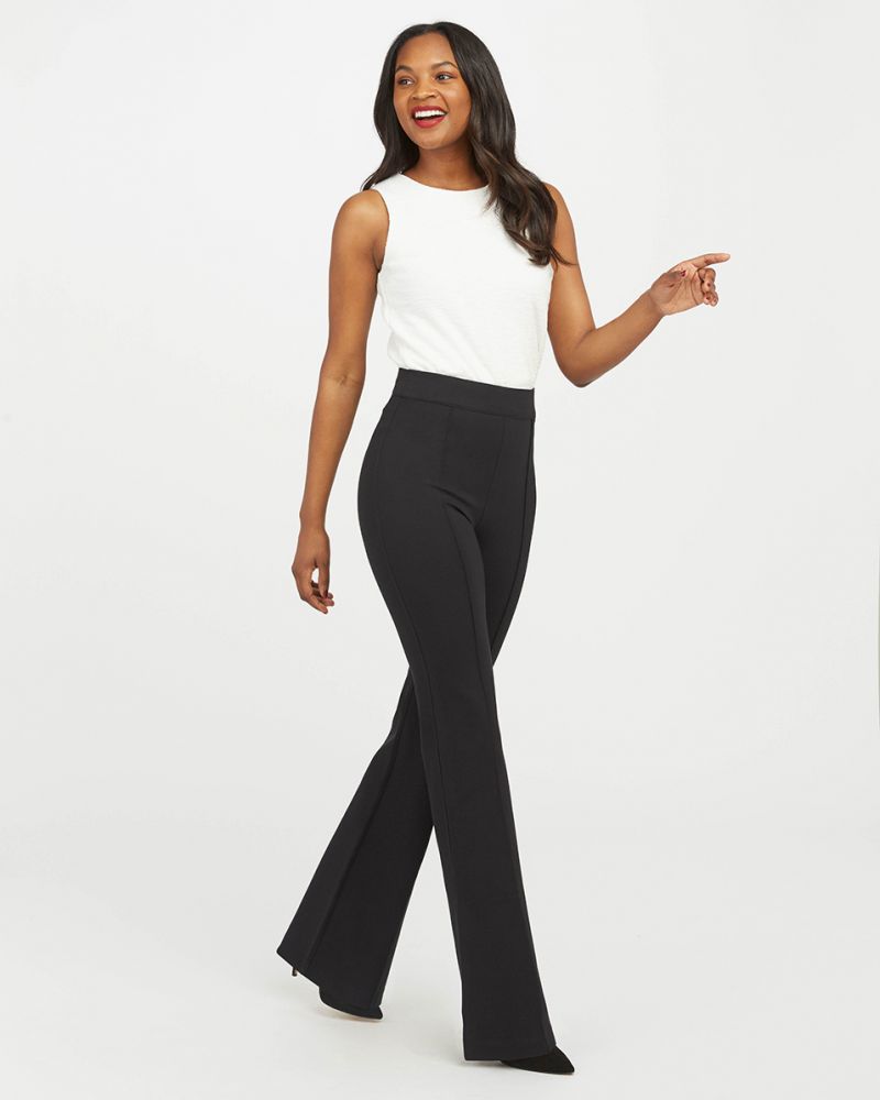 Spanx Perfect High Rise Flare Pant in Black