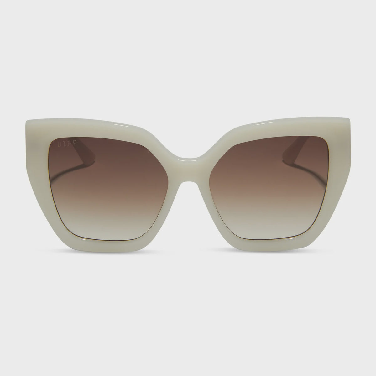 Blaire Sunglasses-Meringue Brown