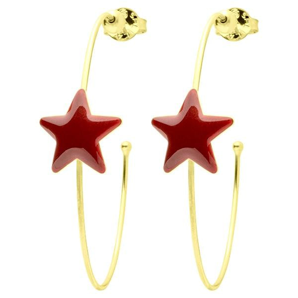 Sheila Fajl Gameday Ursa Star Hoops-RED