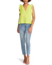 Steve Madden Loretta Top in Lime